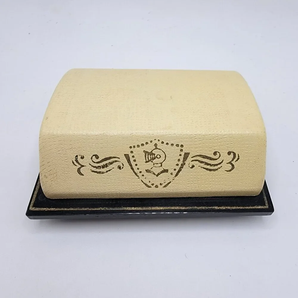 Vintage‎ Shields Classic Gold Tone Cuff Links 1950-60’s In Original Box